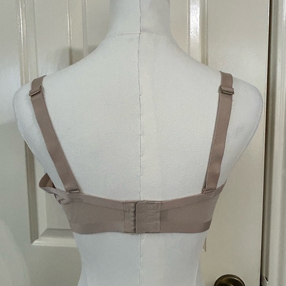 CUUP The Plunge Bra Tan Mesh Underwire 36F - Picture 2 of 5